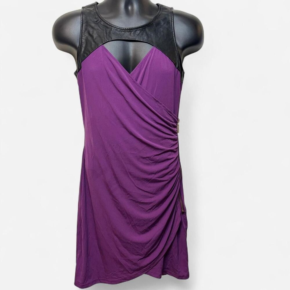 Venus Women's Purple and Black Dress